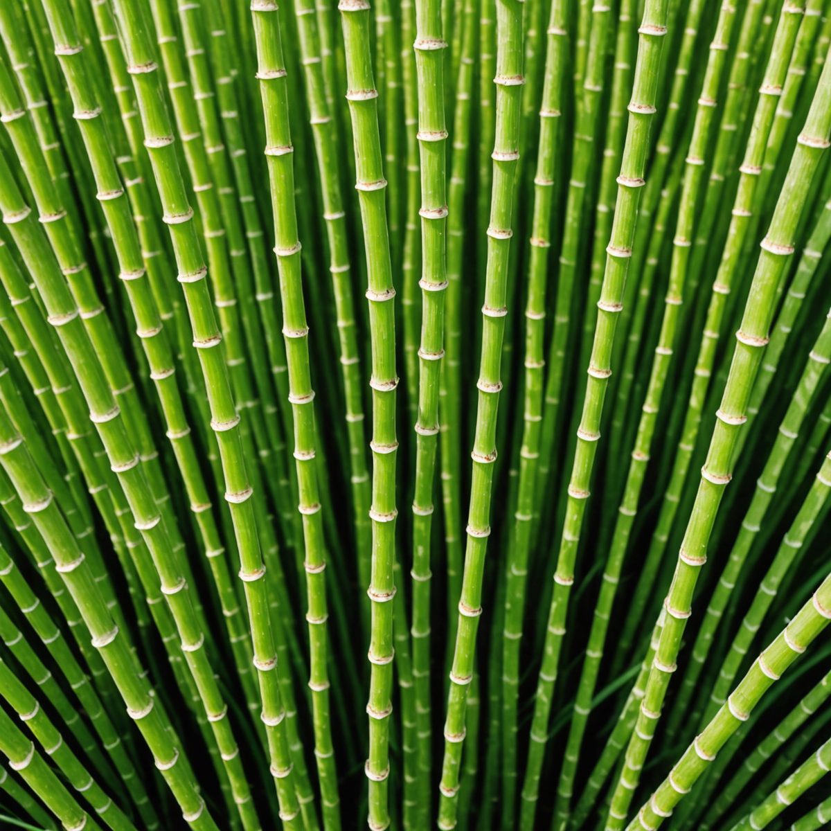 Horsetail silica stems texture