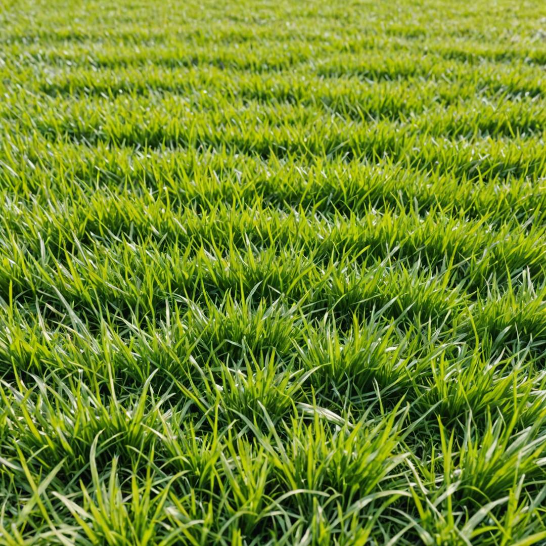 Lawn showing common care problems
