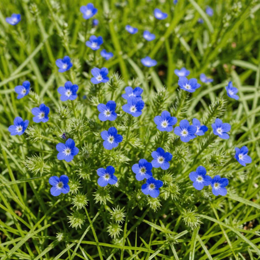 Speedwell in lawn