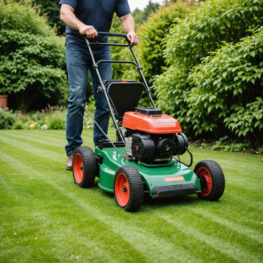Scarifying lawn before overseeding