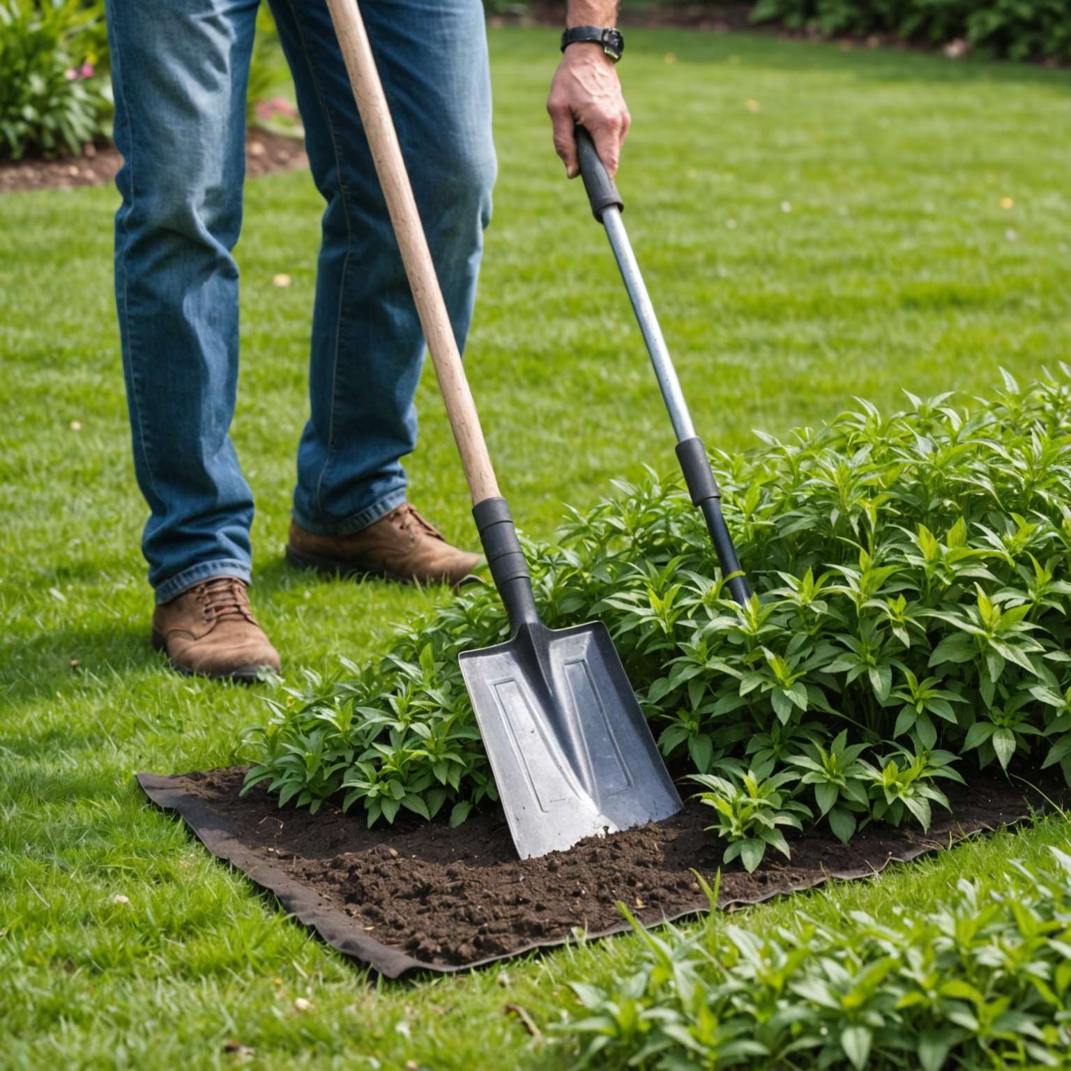 Removing mind your own business from lawn