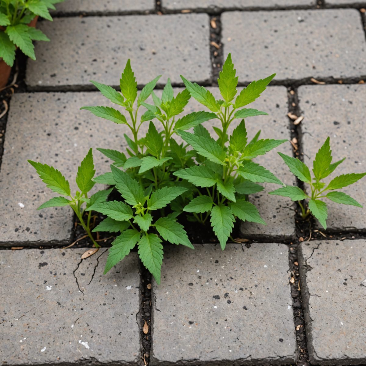Small path weeds - suitable for DIY treatment