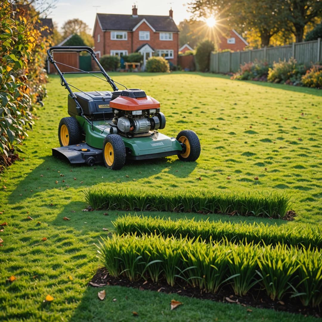 Lawn ready for winter