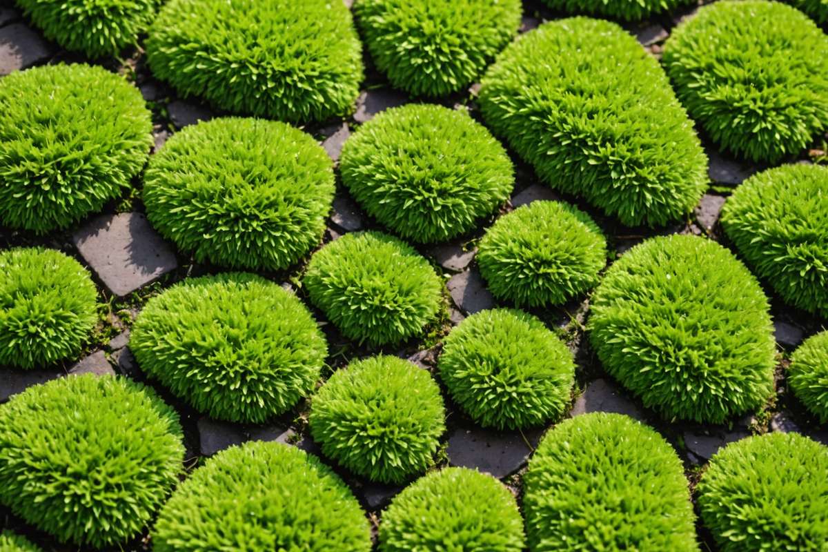 Thick heavy moss infestation requiring longer treatment time