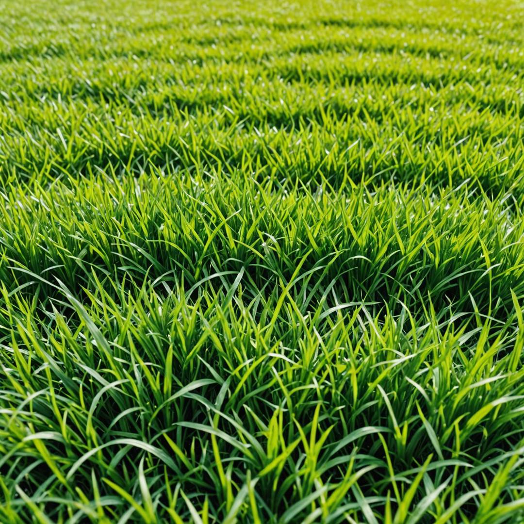 Healthy weed-free lawn after treatment